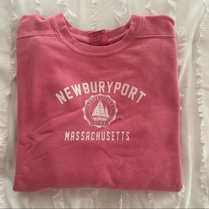 Pink Newburyport Crewneck